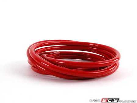 ES#1928263 - vc04r - Silicone Vacuum Hose - Red - 9 Feet - High quality heat resistant tubing that lasts! 4mm - Forge - Audi BMW Volkswagen MINI