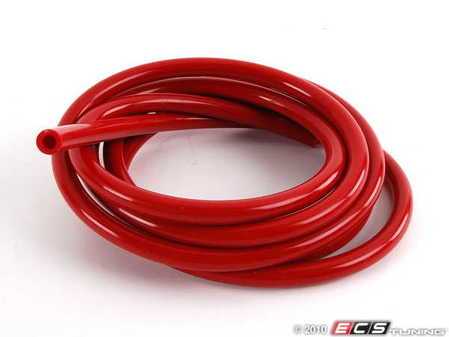 ES#1928269 - vc06r - Silicone Vacuum Hose - Red - 9 Feet - High quality heat resistant tubing that lasts! 6mm - Forge - Audi BMW Volkswagen MINI