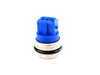 ES#2485 - 025906041AKT - Coolant Temperature Sensor With O-Ring - 2 Pin - Blue sensor used by the ECU to control engine fueling - Assembled By ECS - Audi Volkswagen