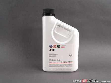 ES#465419 - G055162A2 - VW / Audi Automatic (Tiptronic) Transmission Fluid (G055162A2) Blue - 6-Speed Automatic Fluid, 1 Liter, Please verify application - Genuine Volkswagen Audi - Audi Volkswagen