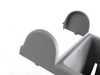 ES#87267 - 51168248529 - E46 Upper Support - Gray - Found on models featuring a center armrest - Genuine BMW - BMW
