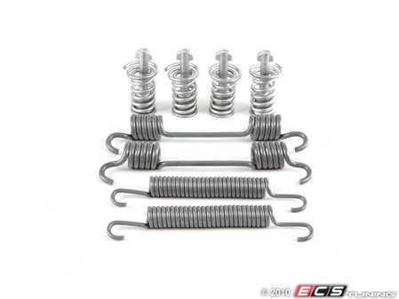 ES#62154 - 34410410823 - Parking Brake Spring Kit - Recommended replacement with every parking brake shoe service - Genuine BMW - BMW