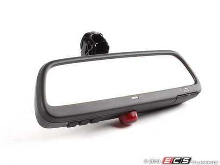 ES#82232 - 51164363962 - Interior Mirror - Auto Dimming - Features LED alarm light and garage opener - Genuine BMW - BMW