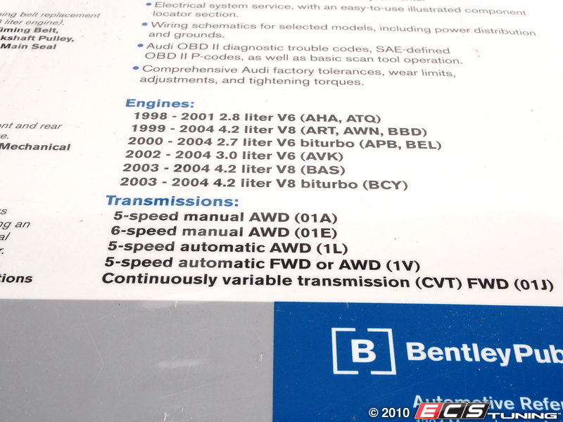 AUDI A6 SERVICE MANUAL 1998 2004 BENTLEY 2002 AUDI ALLROAD OWNER MANUAL PDF visual data 4