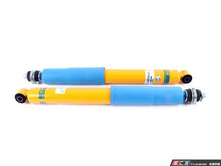 ES#3220409 - 24-008136KT - B6 Performance Rear Shock - Pair - Unbelievable control, precise handling, ultimate performance and incredible comfort. German-made with world-famous Bilstein quality and a limited lifetime warranty! - Bilstein - BMW