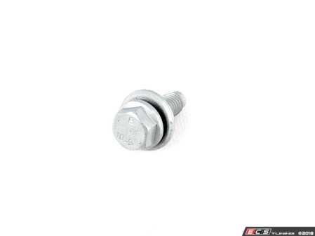 ES#471395 - N90976702 - Bolt M10x30 - Secures the tunnel brace to the under body of the car - Genuine Volkswagen Audi - Audi Volkswagen