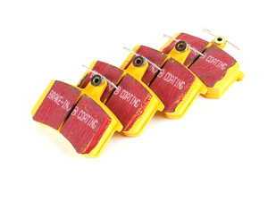 ES#521054 - DP4370R - Rear YellowStuff Performance Brake Pad Set - EBC's premium sport street pad that offers high friction levels and heat fade resistance - EBC - Audi