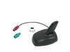 ES#12179 - 1k0998507 - Shark Fin Style Amplified Antenna Kit - Kit includes connector to replace basic FM whip style antenna - Genuine Volkswagen Audi - Volkswagen