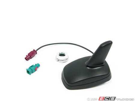 ES#12179 - 1k0998507 - Shark Fin Style Amplified Antenna Kit - Kit includes connector to replace basic FM whip style antenna - Genuine Volkswagen Audi - Volkswagen