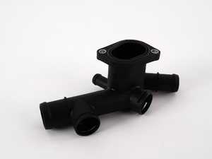 ES#279317 - 06A121132C - Coolant Hose Flange - Located on the side of the cylinder head - Genuine Volkswagen Audi - Volkswagen
