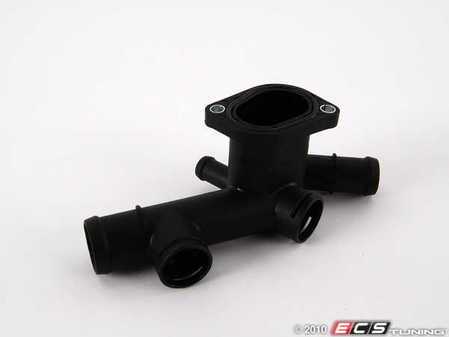 ES#279317 - 06A121132C - Coolant Hose Flange - Located on the side of the cylinder head - Genuine Volkswagen Audi - Volkswagen