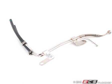 ES#283910 - 078145718AB - Boost Pressure Control Line - Left - Connects to the left wastegate actuator and turbo housing - Genuine Volkswagen Audi - Audi