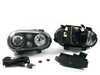 ES#248192 - FKFSVW103 - OE HID Replica Projector Headlight Set - Black - (NO LONGER AVAILABLE) - With fog lights and angel eyes - FK - 