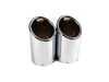 ES#517303 - 8K0071762 - Chrome Exhaust Tips - Set Of Two - Add some style to your factory exhaust with these 80MM chrome exhaust tips - Genuine Volkswagen Audi - Audi