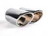 ES#517303 - 8K0071762 - Chrome Exhaust Tips - Set Of Two - Add some style to your factory exhaust with these 80MM chrome exhaust tips - Genuine Volkswagen Audi - Audi