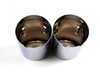 ES#517303 - 8K0071762 - Chrome Exhaust Tips - Set Of Two - Add some style to your factory exhaust with these 80MM chrome exhaust tips - Genuine Volkswagen Audi - Audi