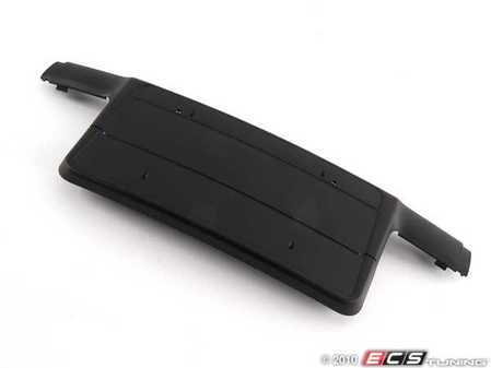 ES#75972 - 51122492219 - Front License Plate Holder - For customers that are required to use a front license plate - Genuine BMW - BMW