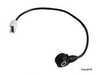 ES#248517 - 021905377 - White Knock Sensor With Harness - 500mm - Detects engine knock and changes timing accordingly - Bosch - Volkswagen