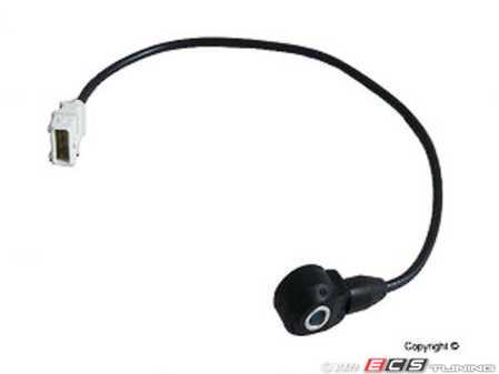 ES#248517 - 021905377 - White Knock Sensor With Harness - 500mm - Detects engine knock and changes timing accordingly - Bosch - Volkswagen