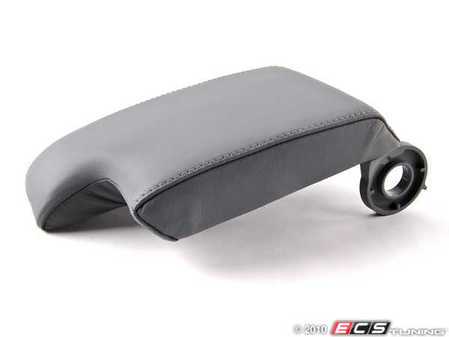 ES#84535 - 51167901351 - Front Armrest Lid - Grey Walknappa Leather - Keep your interior looking like new - Genuine BMW - BMW