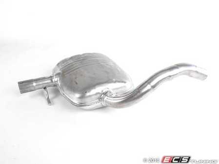 ES#2091935 - VW11705 - Muffler - Center - Made to work with early(dual) hanger design - Ansa - Volkswagen