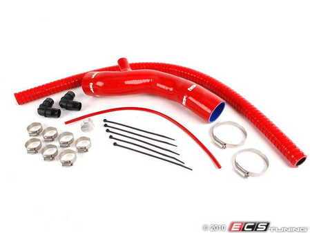 ES#1832431 - FMDVRLKR - Diverter Valve Relocation Kit - Red Hoses - (NO LONGER AVAILABLE) - Relocate the diverter valve from the hot side of the turbo to the cold side - Forge - 
