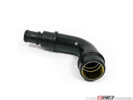 ES#7934 - 06A103213F - Crankcase Breather Tube - Connects the oil filter adapter to the three-way valve housing - Genuine Volkswagen Audi - Audi Volkswagen