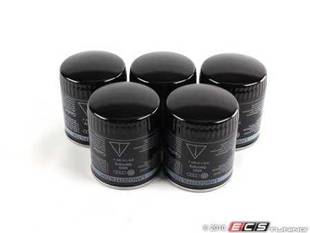 ES#514175 - 078115561J - Oil Filter - Pack Of 5 - Stock up for future maintenance - Genuine Volkswagen Audi - Audi Volkswagen