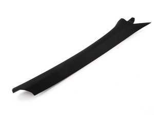 ES#113375 - 51438132670 - "A" Pillar Trim - Right - Schwarz/Black, located next to the windshield. - Genuine BMW - BMW