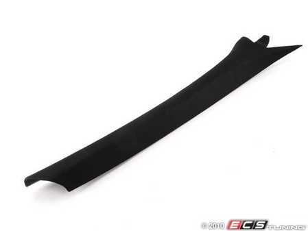 ES#113375 - 51438132670 - "A" Pillar Trim - Right - Schwarz/Black, located next to the windshield. - Genuine BMW - BMW