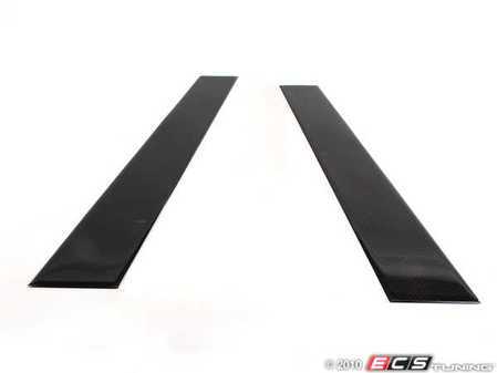 ES#401552 - 5K3071350A - B Pillar Door Trim Kit - Carbon Fiber Finish - (NO LONGER AVAILABLE) - Dress up the exterior trim of your door - Genuine Volkswagen Audi - 
