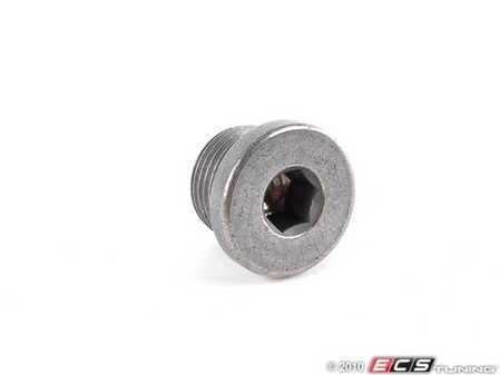 ES#466621 - N0160293 - Threaded Plug  - Engine block and fluid plug. M18x1.5 - Genuine Volkswagen Audi - Audi