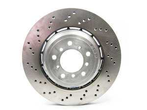 ES#59723 - 34112283385 - Front Brake Rotor - Left (360x30mm) - 360x30mm drilled rotor - Genuine BMW - BMW