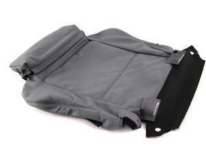 ES#139638 - 52107901500 - Leather Seat Bottom Upholstery - Grau/Gray - Priced per seat. Walknappa gray replacement leather upholstery for the seat bottom - Genuine BMW - BMW