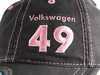 ES#2062544 - 14730 - Pink Volkswagen 49 Cap - (NO LONGER AVAILABLE) - Since 1949, vw has been refining the design! - DriverGear - 