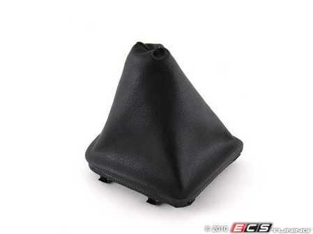 ES#46830 - 25111434098 - Shift Boot - Schwarz Imitation Leather - OEM replacement for your worn shift boot - Genuine BMW - BMW