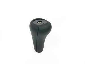 ES#46673 - 25111221284 - Leather Shift Knob - Without Emblem - This leather knob features black stitching - Genuine BMW - BMW