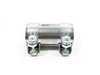 ES#3204 - 893253139B - Dual Clamp Exhaust Sleeve - Priced Each - Quiet down your leaking exhaust. 60mm - HJS - Audi Volkswagen