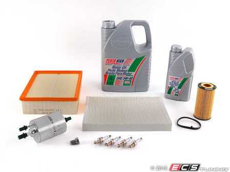 ES#250968 - b7a42.0t40kkt - 40k Service Kit - Everything you need to perform the recommended 40k mile service - Assembled By ECS - Audi