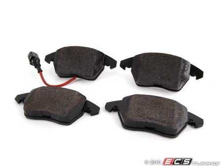 ES#4366903 - 5K0698151B - Front Brake Pad Set - Composite pads that are a great solution for your daily driver. - Genuine Volkswagen Audi - Volkswagen
