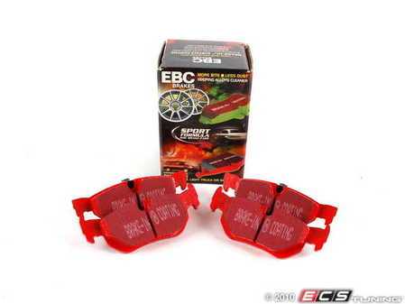 ES#520379 - DP31577C - Rear RedStuff Performance Brake Pad Set - (NO LONGER AVAILABLE) - A high performance street pad, featuring Kevlar technology - EBC - 