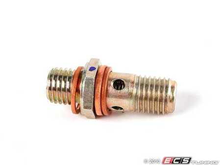 ES#251560 - 0000900110 - Fuel Pump Check Valve - Includes all new crush washers needed for installation - Bosch - Audi Volkswagen Mercedes Benz Porsche