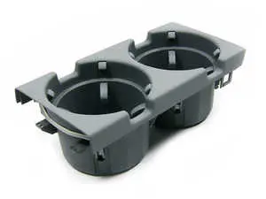 E46 Front Cup Holder Insert - Gray