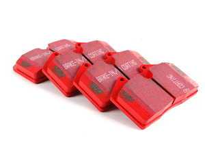 ES#520561 - DP3612C - RedStuff Performance Brake Pad Set - A high performance street pad featuring Kevlar technology - EBC - Porsche