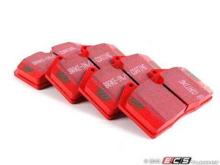 ES#520561 - DP3612C - RedStuff Performance Brake Pad Set - A high performance street pad featuring Kevlar technology - EBC - Porsche