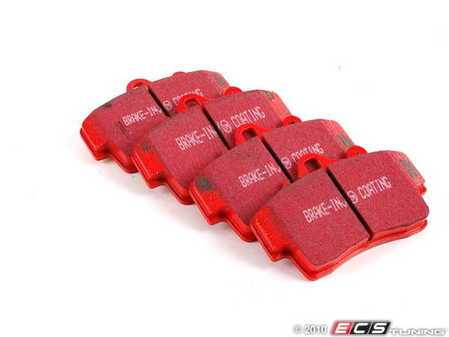 ES#520277 - DP31207C - RedStuff Performance Brake Pad Set - A high-performance street pad featuring Kevlar technology - EBC - Porsche
