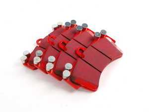 ES#520355 - DP31473C - Front RedStuff Performance Brake Pad Set - A high-performance street pad featuring Kevlar technology - EBC - Audi Volkswagen Porsche