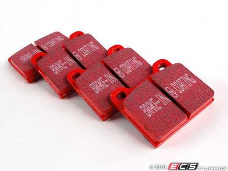 ES#520197 - DP3104C - RedStuff Performance Brake Pad Set - A high performance street pad featuring Kevlar technology - EBC - Mercedes Benz Porsche