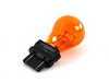 ES#5725 - 3457NA - 3157 Dual Filament Bulb - Amber - Priced Each - Get your exterior lights shining bright again. 12V-27/7W - Osram Sylvania - Audi Volkswagen