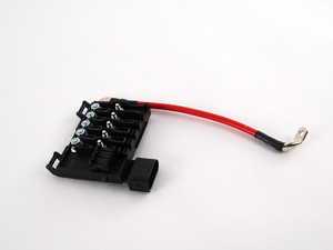 ES#455622 - 8N0937617 - Fuse Block Holder - Battery Location - (NO LONGER AVAILABLE) - Fuse panel mounted onto the top of the battery securing box - Genuine Volkswagen Audi - 